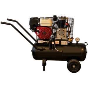 Benzinkompressor. Mobil