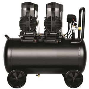 Transportabel oliefri kompressor