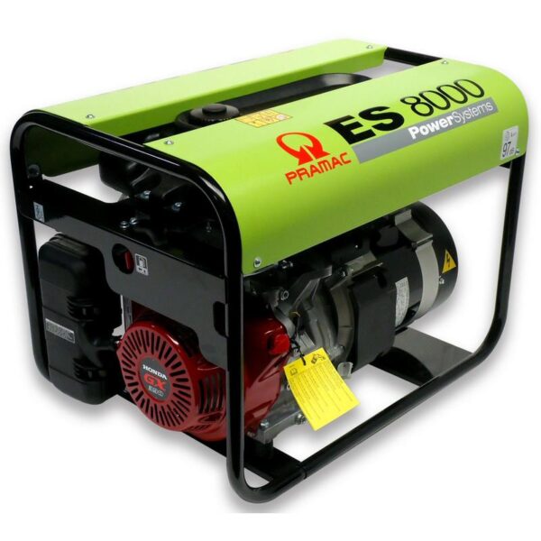 Benzin generatorer med stor tank. 230 V