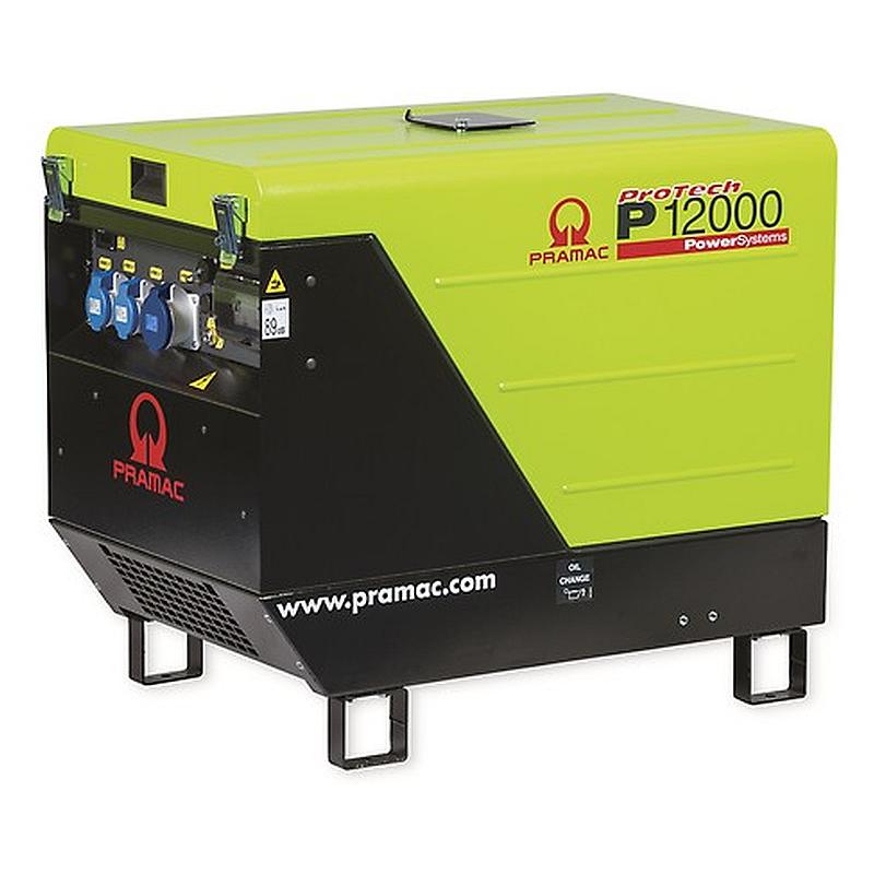 Støjdæmpet 230 V generator